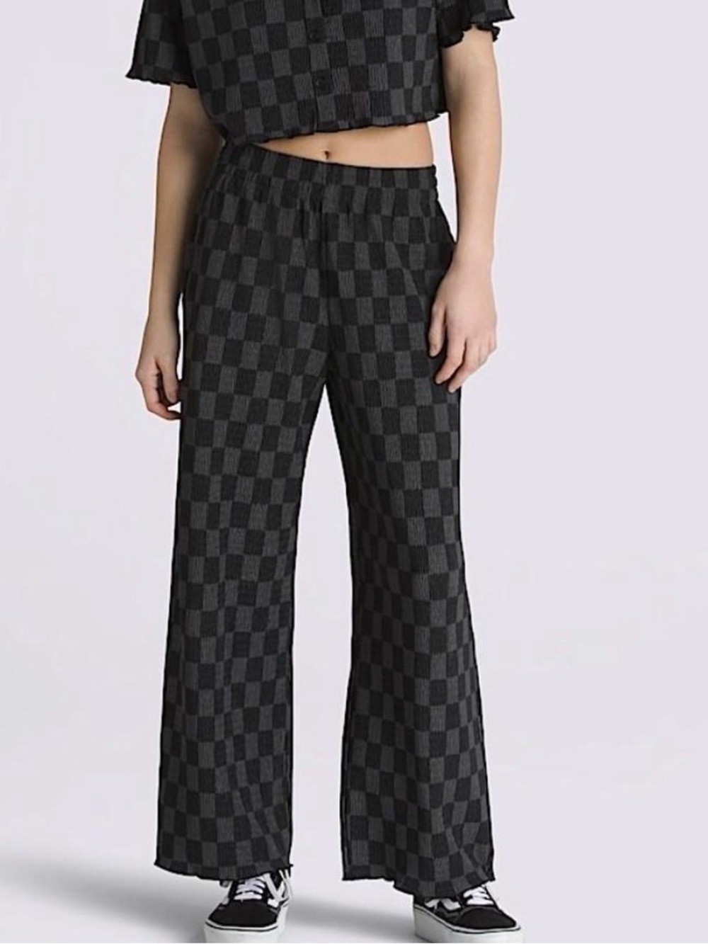 Rare vans Wren Checkerboard Pants size large